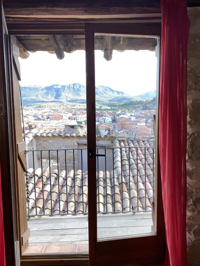 Casa Nemesio, Enclave Y Vistas Excepcionales Appartement Valderrobres Buitenkant foto